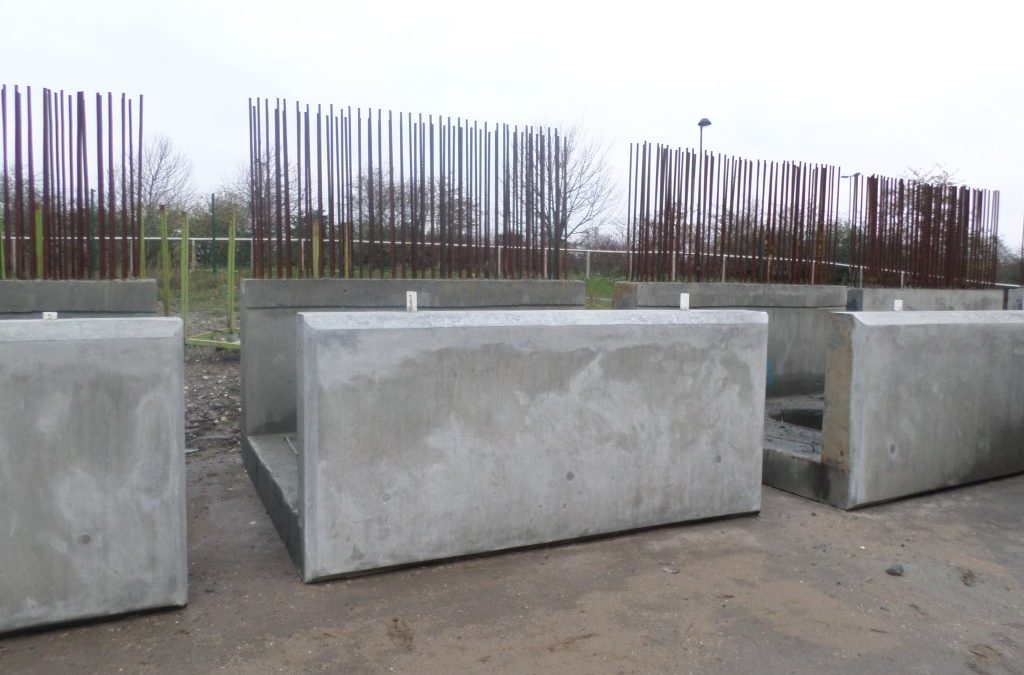 Hydrodemolition to Precast Concrete Sections