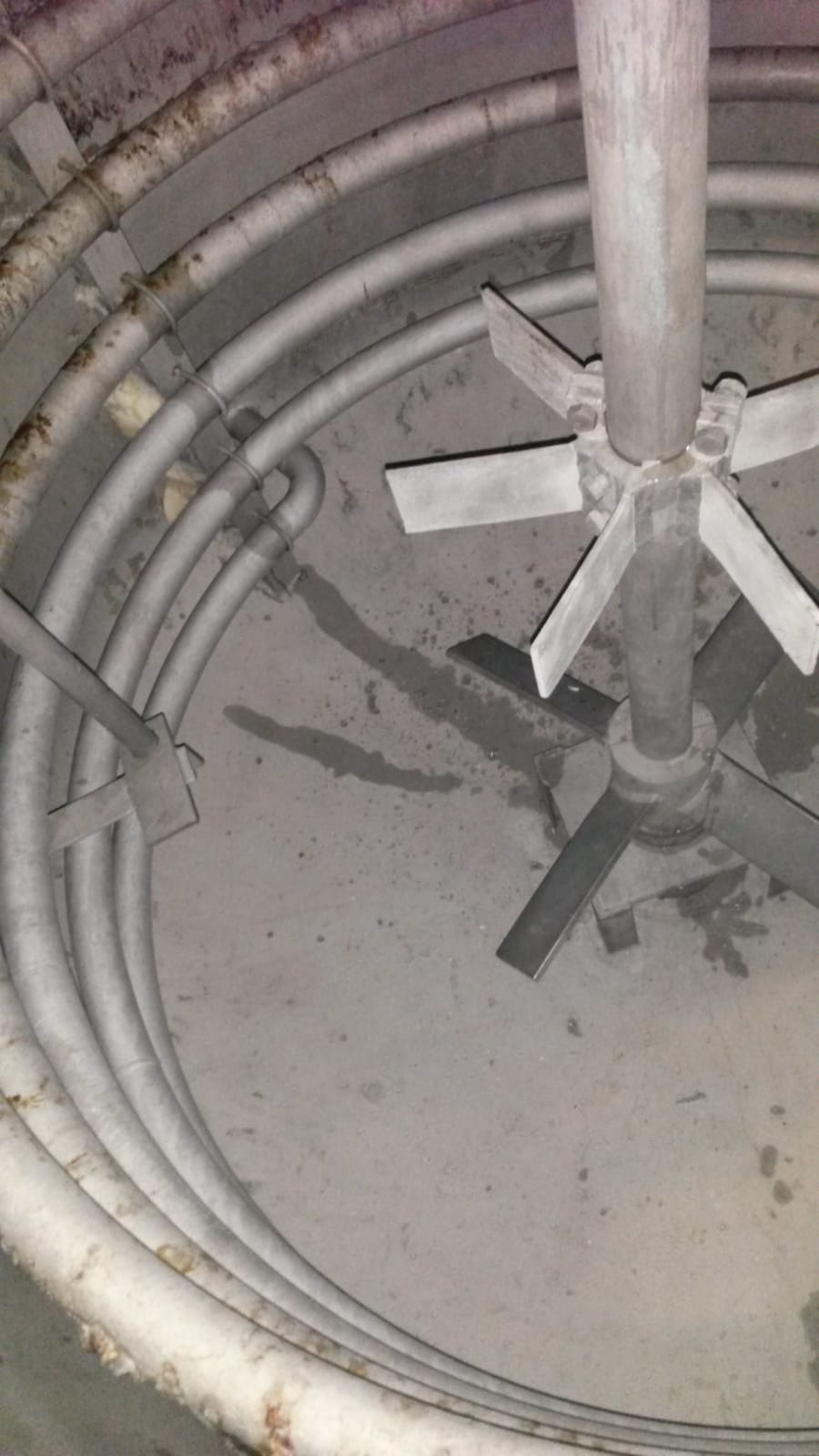 Tank Cleaning - a picture of the tank once Hydroblast had cleaned it