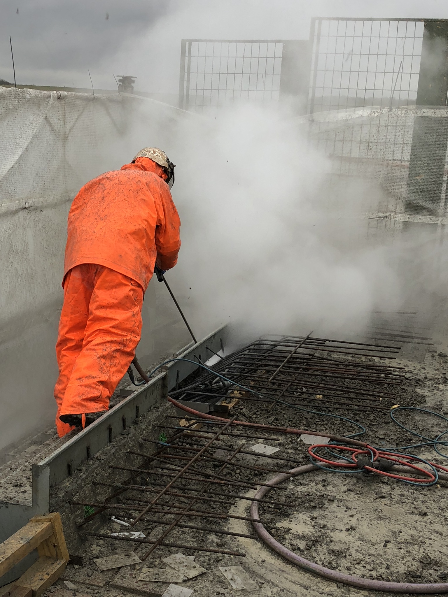 hand lance precast beam oxford 2 hand lancing hydrodemolition